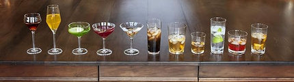 Schott Zwiesel Basic Bar Designed by World Renowned Mixologist Charles Schumann Tritan Crystal Glass, Long Drink Cocktail Glass, 12.4-Ounce, Set of 6