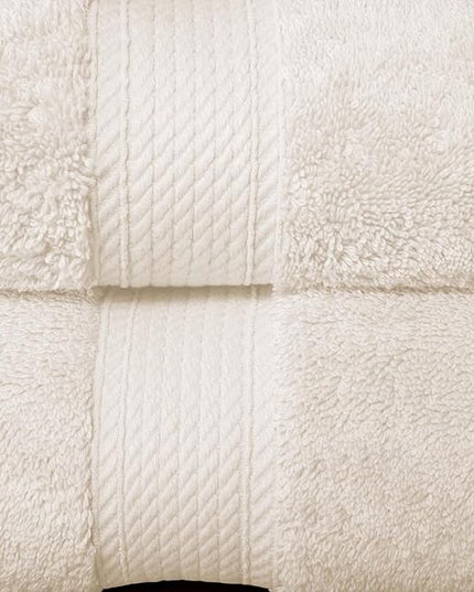 Superior Egyptian Cotton Pile 10 Piece Towel Set, Includes 2 Bath, 4 Hand, 4 Face Towels/Washcloths, Ultra Soft Luxury Towels, Thick Plush Essentials, Guest Bath, Spa, Hotel Bathroom, Cream