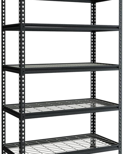 WORKPRO 5-Tier Metal Garage Shelving Unit, 36”W x 18”D x 72”H Storage Shelves, Adjustable Storage Rack Heavy Duty Shelf, 4000 lbs Load Capacity (Total), for Garage, Kitchen, Bathroom, Warehouse