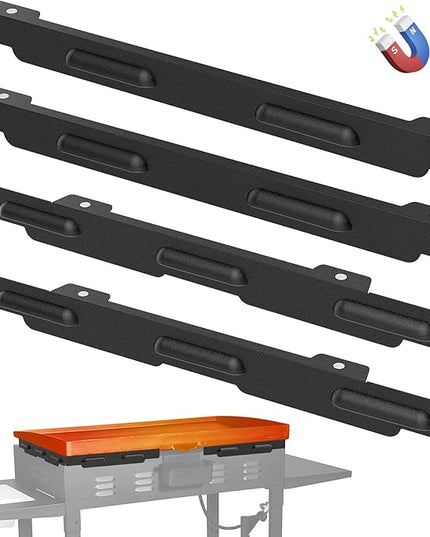 Upgraded Wind Guards for Blackstone 36” Griddle, Blackstone Griddle Accessories Fit for Black stone Grill, 5015 Magnetic Stainless Steel Wind Screens Protect Flame Hold Heat, Compatible with Hood
