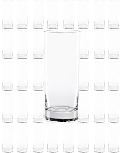 LEMONSODA Premium Highball Glass Set - Elegant Tom Collins 15oz Glasses Set of 6, 12, and 48 Tall Drinking Water Glasses - Bar Glassware for Mojito, Whiskey, Cocktail (Set of 48)(2099)