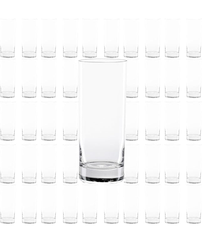 LEMONSODA Premium Highball Glass Set - Elegant Tom Collins 15oz Glasses Set of 6, 12, and 48 Tall Drinking Water Glasses - Bar Glassware for Mojito, Whiskey, Cocktail (Set of 48)(2099)