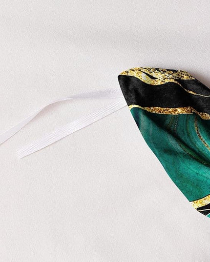 Black and Green Marble Duvet Cover Set Twin Size Gold Veins Malachite Comforter Cover Bedding Set Luxry Art Decor Bedroom
