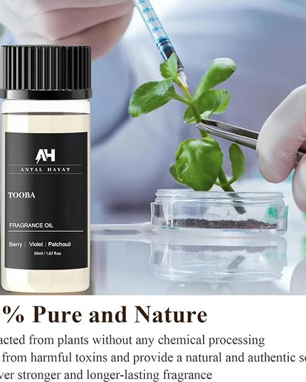 Hotel Scents Diffuser Tooba Oil 50ml - Inspired by La Vie Est Belle Perfume - Berry, Patchouli & Violet - Home Luxury Scent Oil for Waterless & Ultrasonic Diffuser - Premium Fragrance Oil