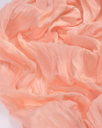 Socomi 3pcs Coral Peach Christmas Cheesecloth Table Runner Boho Rustic Gauze 120 inch 10FT Cheese Cloth Runner for Wedding Party Baby Shower Birthday Home Decor Holiday Decorations