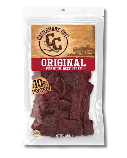 Cattleman's Cut Original Beef Jerky, 10 Ounce