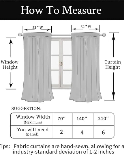 LAMIT Halloween Black Velvet Curtains for Bedroom 84 Inch, Luxury Thermal Room Darkening Drapes Back Tab and Rod Pocket Privacy Blackout Panels for Movie Theater, 2 Panels, 52 x 84 Inch