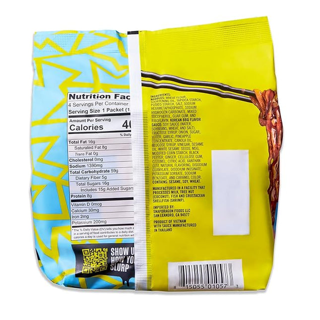 Snapdragon Korean BBQ, Cheezy Umami, Buffalo Ranch Saucy Noodles Bundle