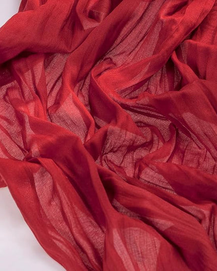Socomi Red Christmas Cheesecloth Table Runner Boho Rustic Gauze 120 inch 10FT Cheese Cloth Runner for Wedding Party Baby Shower Birthday Home Decor Holiday Decorations