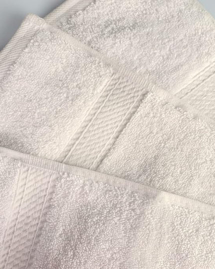 Superior Egyptian Cotton Pile Face Towel/Washcloth Set of 6, Ultra Soft Luxury Towels, Thick Plush Essentials, Absorbent Heavyweight, Guest Bath, Hotel, Spa, Home Bathroom, Shower Basics, Cream
