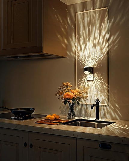 Night Light Plug into Wall, Color Changing Night Light, 3CCT Diamond Design with Galaxy Star Projector, Dusk to Dawn Sensor for Bathroom Bedroom Gaming Room Decor Gift,2 Pack