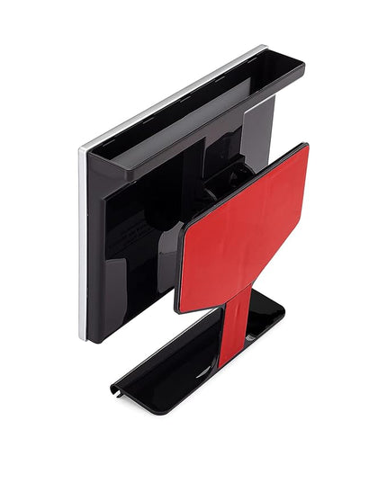 ToiletTree Products Fogless Shower Mirror with Squeegee - Anti-Fog Mirror - Adjustable Shaving Mirror with a Squeegee - Rust-Proof, Impact-Resistance Bathroom Shower Mirror