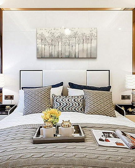 Canvas Wall Art For Living Room Trees And Birds Abstract Paintings Kitchen Wall Decor Office Canvas Prints Artworks Pictures Wall Decorations For Bedroom,Large Size Fashion Modern Home Decoration