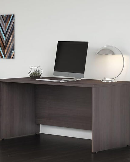 Bush Business Furniture Studio C 60W x 30D Office Desk in Storm Gray, Computer Table for Home or Professional Workspace