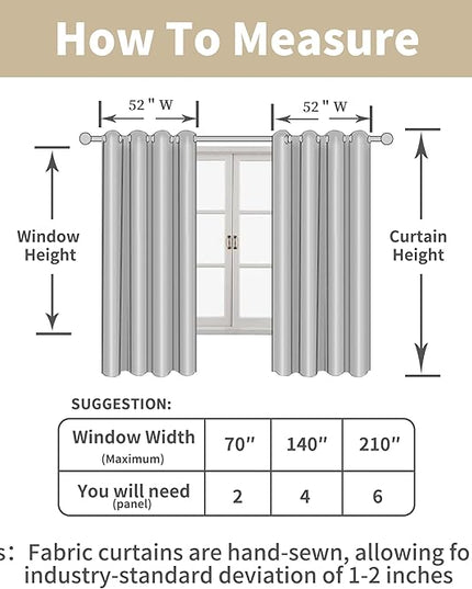LAMIT Sage Green Linen Curtains for Living Room 84 inch Length, Spring Room Decor Linen Textured Light Filtering Curtains with Grommet for Bedroom/Farmhouse, Set of 2 Panels, W52 x L84