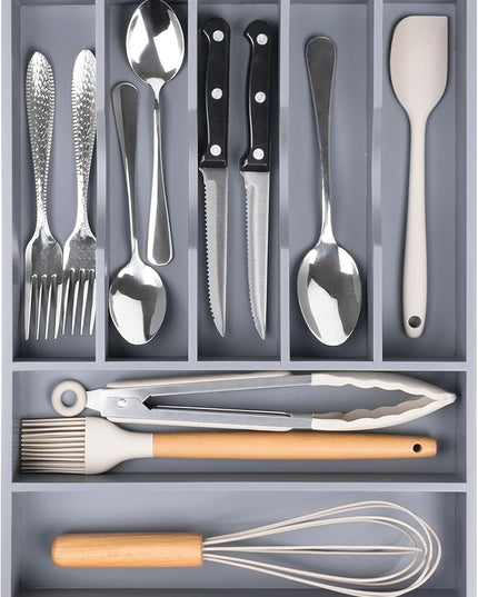 Kitchen Silverware Drawer Organizer and Storage Organizador Small De Cucharas y Tenedores Cubiertos Para Gavetas Cocina Para Gabinete Cajones Cocina Cajones Cocina Para Gabinete Hogar y Cocina Ofertas