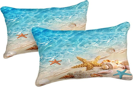 Bedbay Beach Comforter Sets Calfornia King Size 8 Pcs Beachy Bedding Set Turquoise Comforter Set with Sheets Beach Themed Bedding Ultra Soft Bed in a Bag Calfornia King for All Season(Teal,Cal-King)