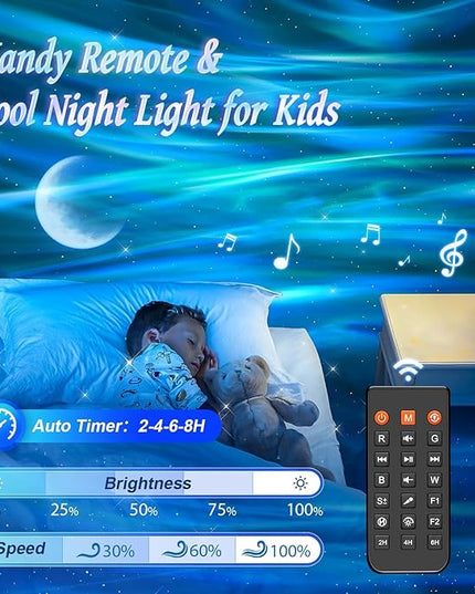 Christmas Gifts for Teens Boy Galaxy Projector for Bedroom, 21Colors Northern Lights,15White Noise&Bluetooth Star Projector Galaxy Lights, Remote Ambient Lighting,Aurora Christmas Decor Room Gifts