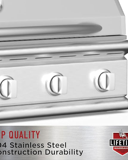 Bull Outdoor Products Premium Components for Outdoor Kitchen BBQ Island Stainless Steel Single Door with Reveal