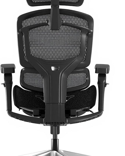 FLEXISPOT ErgoX-PRO Ergonomic Office Chair with Footrest Black – 5D Lumbar, 7D Armrests, 4D Headrest, 551LB Capacity, Cloudtech Cushion – Office, Gaming, Bedroom