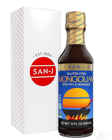 SAN J INTERNATIONAL Mongolian Sauce, 10 FZ