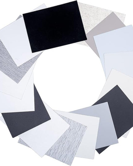 Astomi Blackout Roller Blinds Fabric Samples Collection (16 Colors)