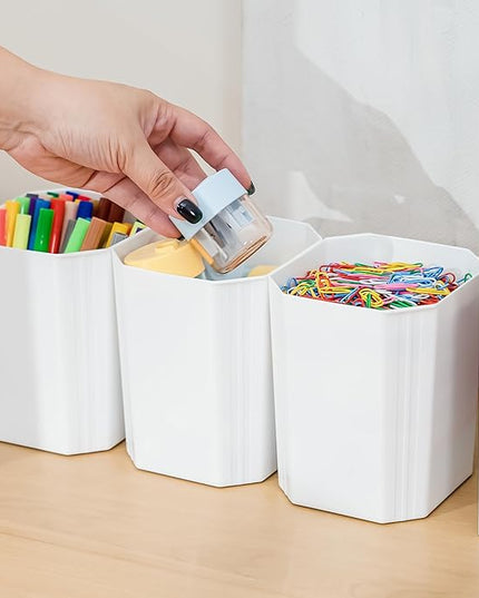 Citylife 17 QT Plastic Storage Bins Clear Storage Box with Lids Multipurpose Stackable Storage Containers for Organizing Tool, Craft, Crayon, 2 Packs