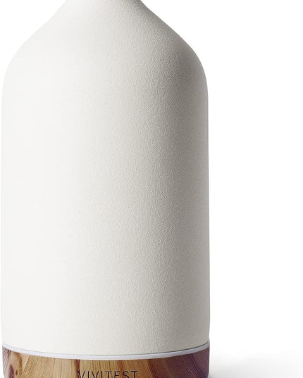 VIVITEST Aromatherapy Diffuser,250ML Ceramic Ultrasonic Essential Oil Diffuser for Aromatherapy (250ML)