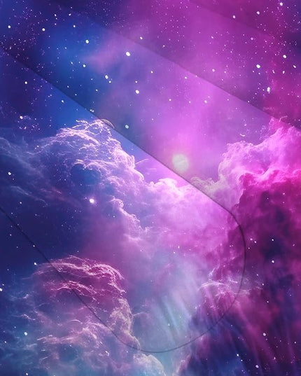 Galaxy Comforter Sets Queen Size Purple Outer Space Bedding Set for Teen Girls Boys Kids Children Bedroom Dorm Quilt 1 Comforter + 2 Pillow Cases