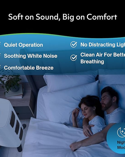 Air Oasis iAdaptAir 2.0 H13 HEPA Filter Air Purifier Reduces 99% of Viruses, Mold, Dust, Smoke, Pollen & Odors Quietest on The Market WiFi Compatible 3,975 Sq Ft of Clean Air
