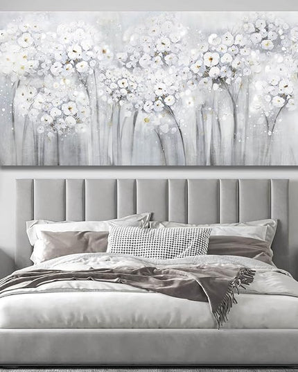 Artexist Wall Decor for Living Room Landscape Artwork Blossom Oil Paintings for Bedroom Kitchen Office Home Decorations 29"x58"