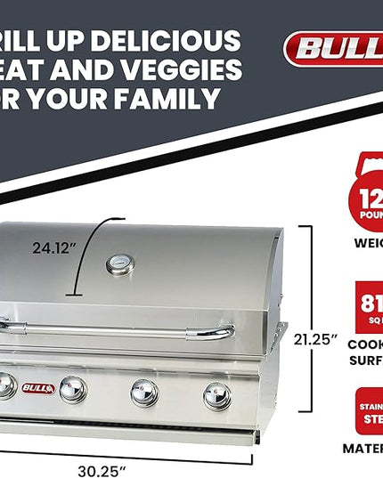 Bull Outlaw 30-Inch Built-In Grill (BG-26038), Propane