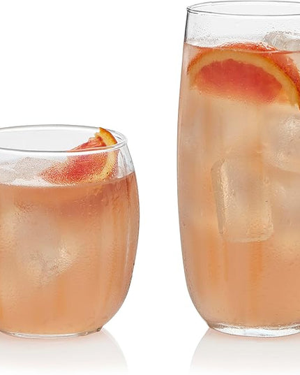 Libbey Samba 16-piece Drinkware Glass Set