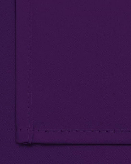 Yakamok Blackout Curtains Room Darkening Thermal Insulated Grommet top Window Curtains for Living Room, 38 x 72 Inch, Purple, Set of 2