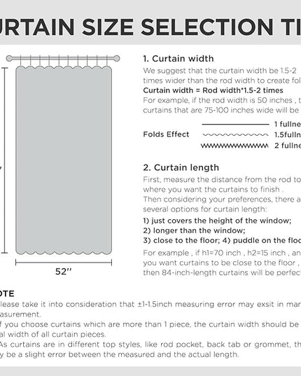 Joydeco Sage Green Velvet Curtains 84 Inches 2 Panels, Luxury Thermal Insulated Soft Green Curtains for Bedroom & Living Room, Room Darkening Velvet Drapes, Rod Pocket (52W x 84L)
