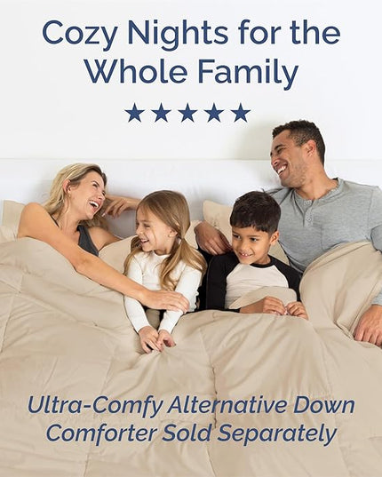 King Size 4 Piece Sheet Set - Comfy Breathable & Cooling Bed Sheets Set - Hotel Luxury Bedding for Women, Men, Kids & Teens - Deep Pockets, Easy Secure Fit, Soft and Wrinkle Free - Oeko-Tex - Cream