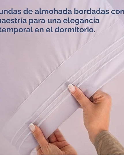 Cal King Size 4 Piece Sheet Set - Comfy Breathable & Cooling Bed Sheets Set - Hotel Luxury Bedding for Women, Men, Kids, Teens, Boys & Girls - Deep Pockets & Wrinkle Free - Oeko-Tex - Light Lavender