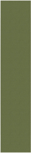 KOZYFLY Runners for Hallways 2x10 ft Washable Kitchen Runner Non Slip Rubber Backed Hallway Rugs Cotton Entryway Runner Rug Floor Carpet for Indoor Hall, Backdoor, Kitchen, Bright Green/Earthy Green