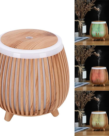 TOPINCN Bedroom Aromatherapy Humidifier Cool Mist Essential Oil Diffuser Home Room Decor with LED Color Mood Light USB Powered