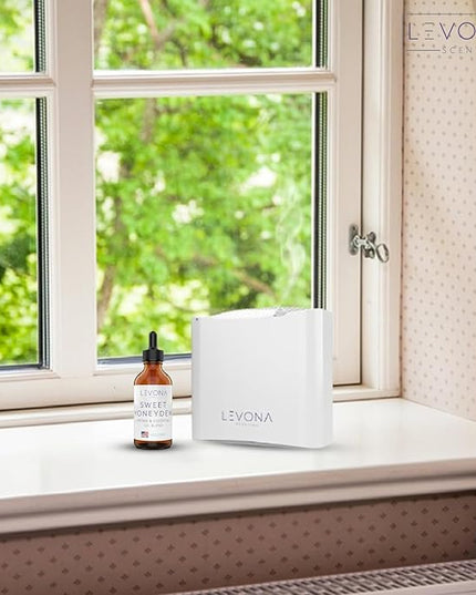 Levona Scent Oil Diffuser Essential Oils: Essential Oils Home Luxury Scents - Sweet Honeydew Essential Oil - Sweet & Fresh Notes of Nectarine and Floral Rose Essential Oil - 120 Ml Fragrance Oils