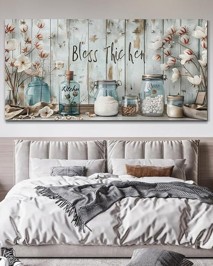 ERQINHUA Large Wall Decor Canvas Wall Art For Bedroom Living Room Decor Kitchen And Dining Room Painting Artwork Print For Home Decor Room For office Farmhouse Room Decoration Aesthetics 30x60 In