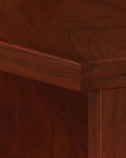 Bush Business Furniture Studio C 72W Computer Desk with Wire Management and Modesty Panel in Hansen Cherry, Professional Table for Home Office and Corporate Office