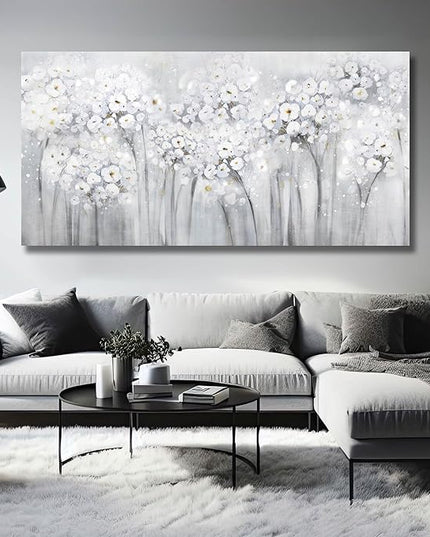 Artexist Wall Decor for Living Room Landscape Artwork Blossom Oil Paintings for Bedroom Kitchen Office Home Decorations 29"x58"