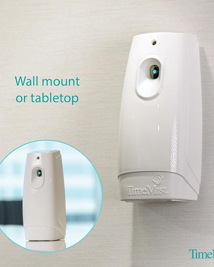 TimeMist Classic Metered Aerosol Fragrance Dispenser 1047717 (1 Unit) Great for Bathroom, Locker Room, Breakroom and Washroom