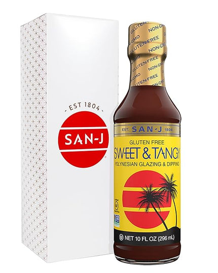SAN J SAUCE SWEET & TANGY GF 10OZ