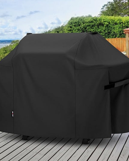 Unicook Grill Cover Compatible with Weber Summit 400 Series, Heavy Duty Waterproof Outdoor BBQ Cover 64 Inch, All-Season Protection Barbecue Gas Grill Protector, Compared to Weber 7108