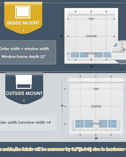 Motorized Blinds with Remote Control,No-Drill Smart Blinds with 【Complementary Solar Panel】,Cordless Automatic Blinds for Windows, 1OO% Blackout Electric Shades Customize