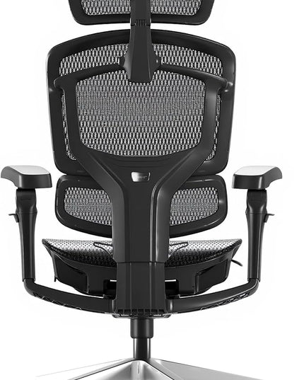 FLEXISPOT ErgoX-PRO Ergonomic Office Chair Black – 5D Lumbar, 7D Armrests, 4D Headrest, 551LB Capacity, AeroWeave 5.0 Mesh Seat – Office, Gaming, Bedroom