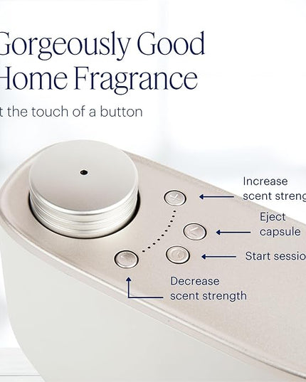 Aera Home Essential Oil Fragrance Diffuser – Waterless Electric Aromatherapy Smart Plug-in, Wi-Fi & App/Alexa Controlled, Hypoallergenic – for Rooms 500-1000 sq ft (Capsules Sold Separately)