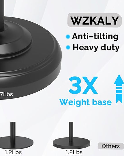 Freestanding Toilet Paper Holder Stand with Storage – Holds 4 Extra Rolls –Matte Black- Toilet Paper Holder for Bathroom – Sturdy Base, Classic Retro Style, Space-Saving Bathroom Storage